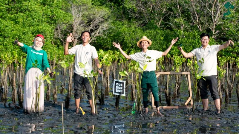 Kolaborasi Dus Duk Duk LindungiHutan